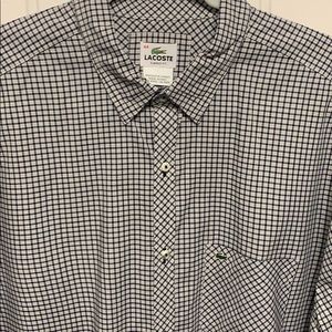 Lacoste Long Sleeve Button Up